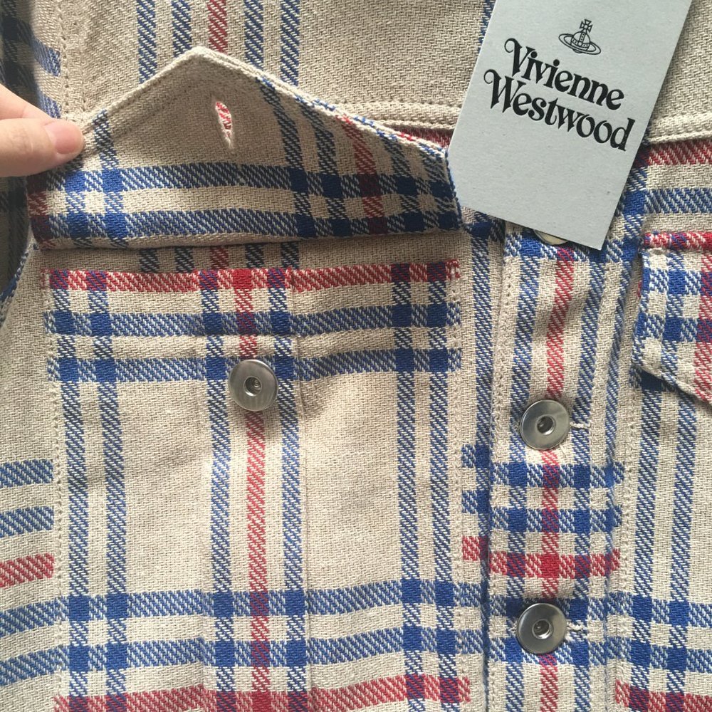 VIVIENNE WESTWOOD Beige Tartan Type 3 Jacket - Picture 12 of 16